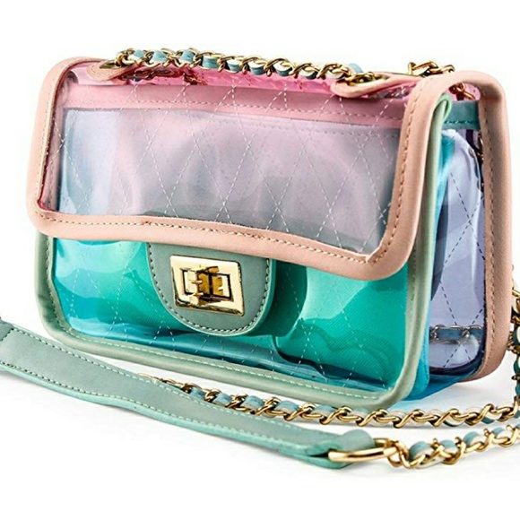 chanel clear crossbody